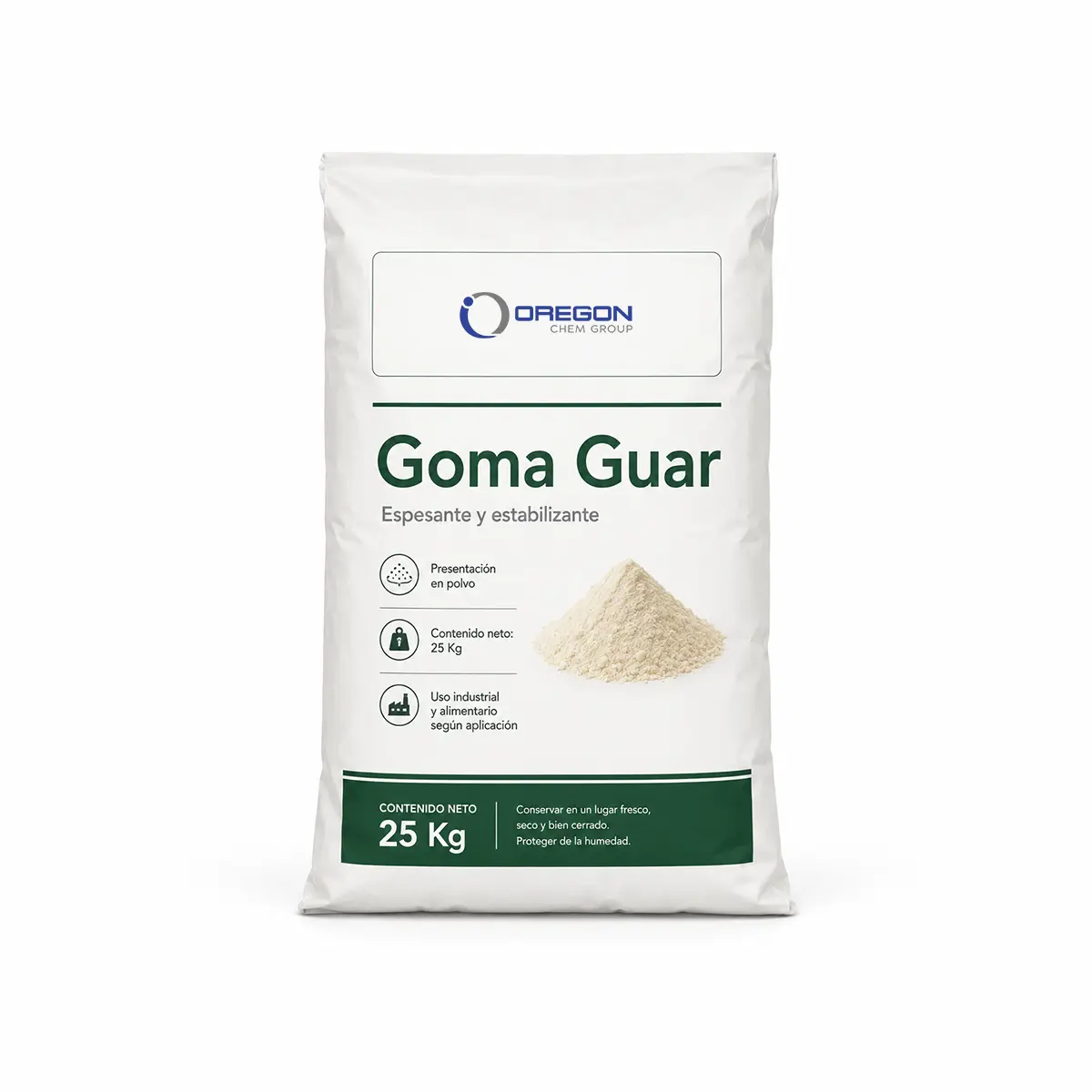 Goma Guar High 4 Goma Guar 25 Kg