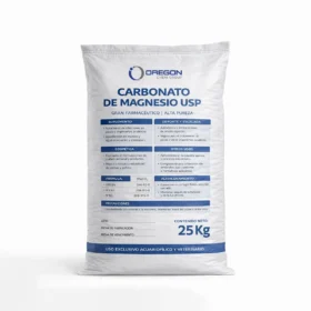 Carbonato De Magnesio Usp 25 Kg