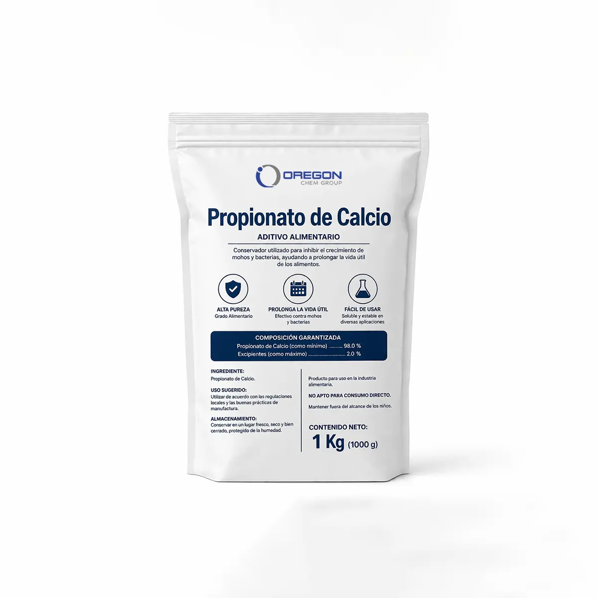 Propionato de Calcio 3 Propionato De Calcio 1 Kg