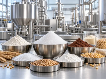 Ingredientes en Planta de Alimentos